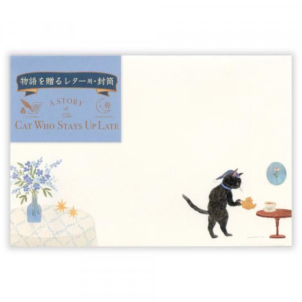 NB Envelopes - Ressa - The Cat Who Stays Up Late