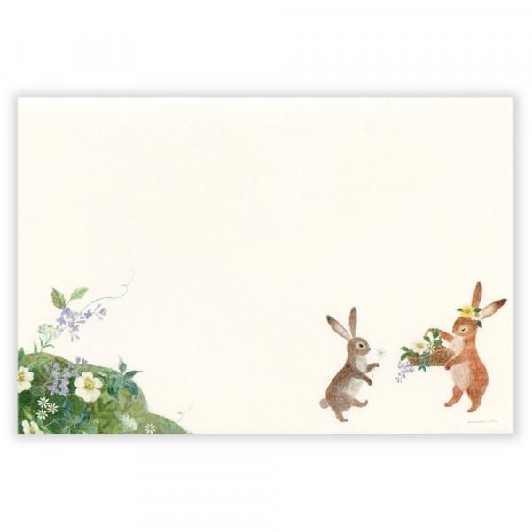 NB Envelopes - Ressa - A Rabbit with a Flower Ornament