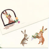 NB Envelopes - Ressa - A Rabbit with a Flower Ornament