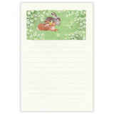 NB Letter Paper - Ressa - A Rabbit with a Flower Ornament