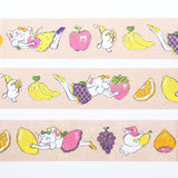 Hyogensha Cozyca Heisuke Kitazawa Foil-Stamped Masking Tape - Kudamono wo Hakobu Minna