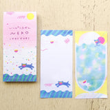Hyogensha Cozyca Itoi Yuki One-Line Sticky Notes - USAGI・NEKO