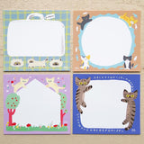 Hyogensha Cozyca Tada Reiko Memo Pad - Cat's Life