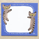 Hyogensha Cozyca Tada Reiko Memo Pad - Cat's Life