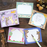 Hyogensha Cozyca Tada Reiko Memo Pad - Cat's Life