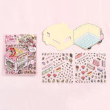 BGM Diorama 2.5D Stickers - Vol. 3 - Crepe Shop
