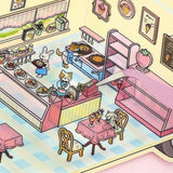 BGM Diorama 2.5D Stickers - Vol. 3 - Crepe Shop