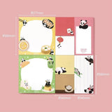 BGM Memo Pad Set - Memono - Panda Day