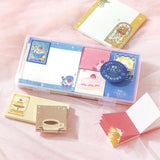 BGM Memo Pad Set - Memono - Cafe à la Mode Stained Glass