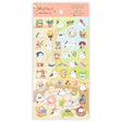 NB Large Clear Sticker - Mattari - Long-tailed Tit and Sewing