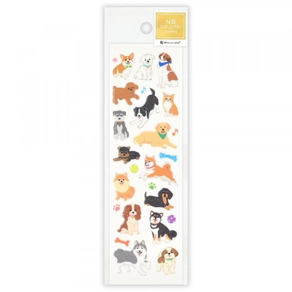 NB Pure Glitter Stickers - Dog