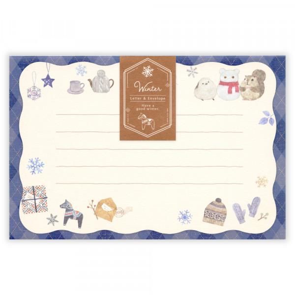 NB Mini Letter Set - Winter - Snow