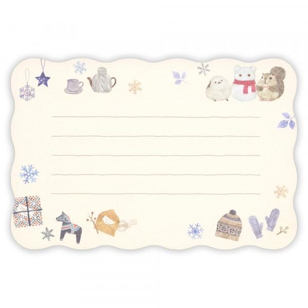NB Mini Letter Set - Winter - Snow