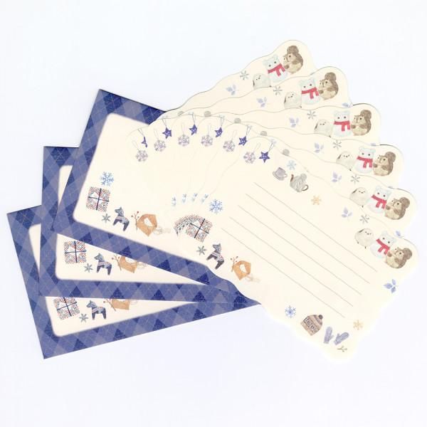 NB Mini Letter Set - Winter - Snow