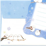 NB Mini Letter Set - Winter - Long-tailed Tits in the Snow