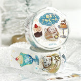 BGM Washi Tape - Winter Limited - Cafe A La Mode (Limited Edition)