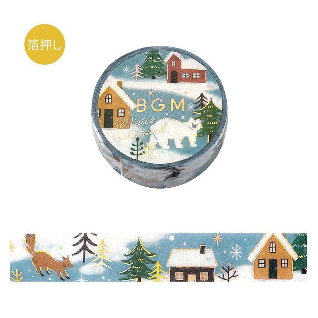 BGM Washi Tape - Winter Limited - Nordic Winter Scenery (Limited Edition)
