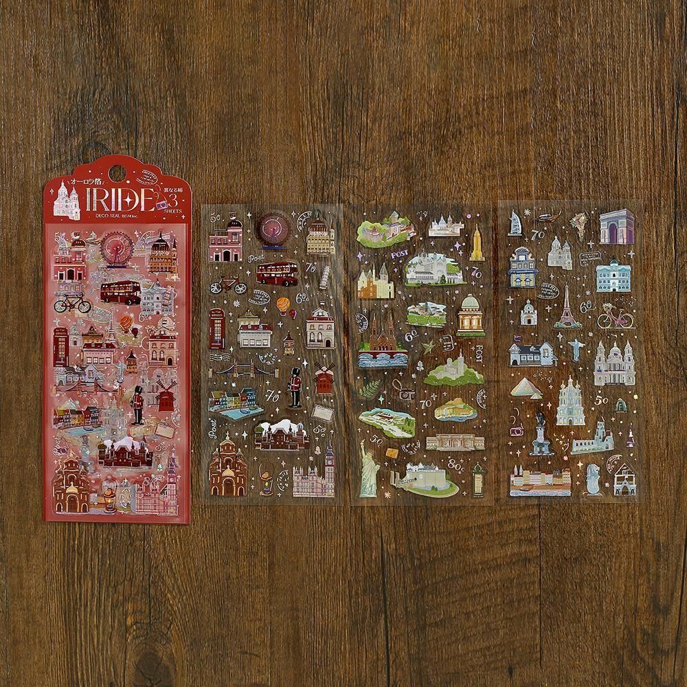 BGM IRIDE Sticker Sheet - Vol. 5 - Scenes from Around the World