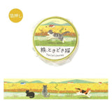 BGM Washi Tape - Travel, Sometimes Cats - Across the Wheat Fields