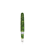 Conklin 1898 Solaris Fountain Pen - Green w/ Chrome Trim