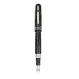 Conklin 1898 Solaris Fountain Pen - Black w/ Chrome Trim