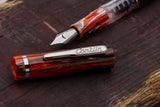 Conklin Word Gauge Fountain Pen - Flames of the Abyss