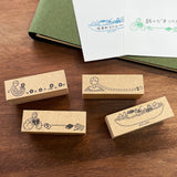 Stamp Marché Marle Title Stamp - Flowers
