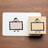 Stamp Marché Labetomo Stamp - Girl Frame