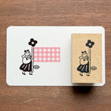 Stamp Marché Labetomo Stamp - Girl Flag