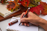 Conklin Word Gauge Fountain Pen - Flames of the Abyss