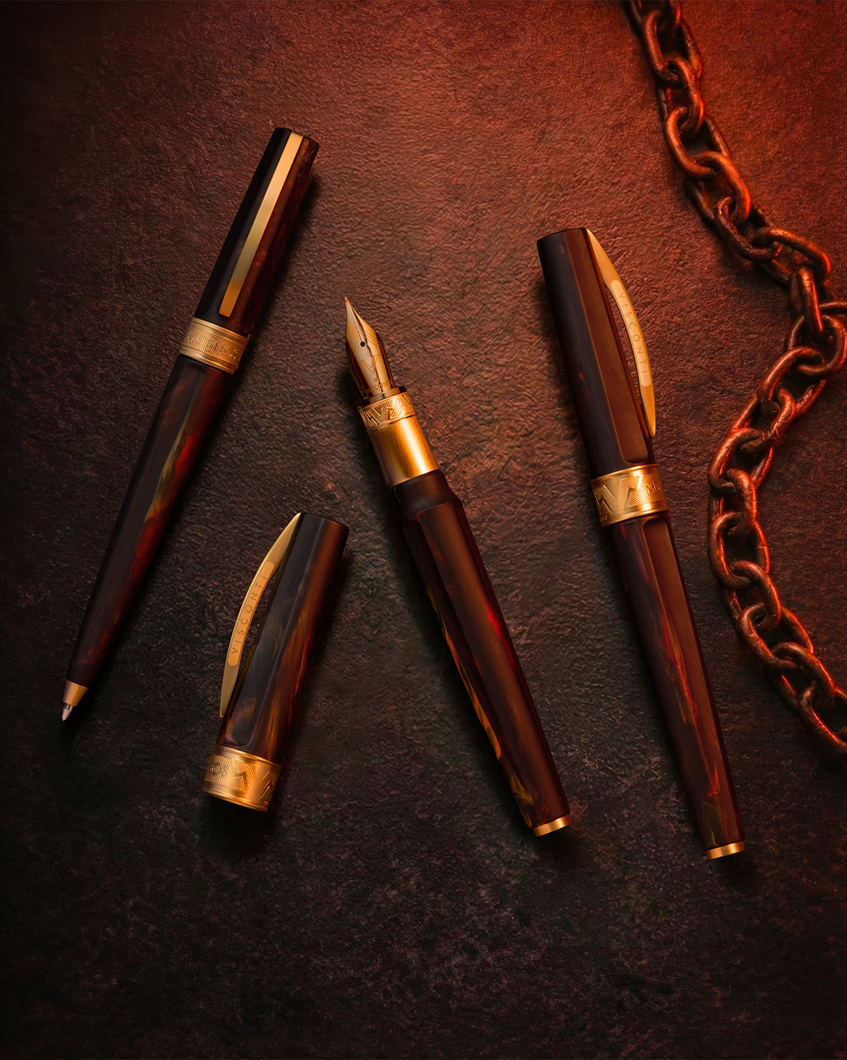 Visconti Mirage Mythos Ballpoint Pen - Hades