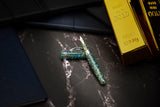 Conklin 1898 Solaris Fountain Pen - Blue w/ Chrome Trim