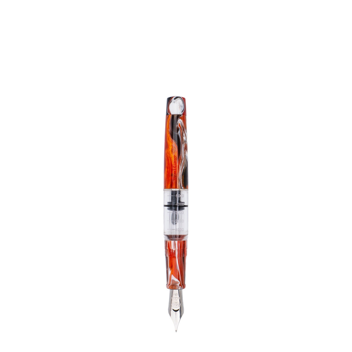 Conklin Word Gauge Fountain Pen - Flames of the Abyss