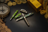 Conklin 1898 Solaris Fountain Pen - Green w/ Chrome Trim