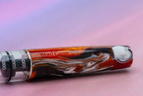 Conklin Word Gauge Fountain Pen - Flames of the Abyss