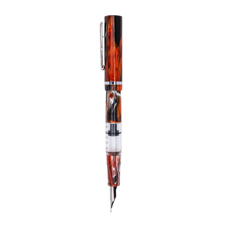 Conklin Word Gauge Fountain Pen - Flames of the Abyss