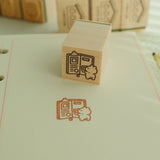 2jingis2jing Living Softly Rubber Stamp Vol. 1 (1.5cm)