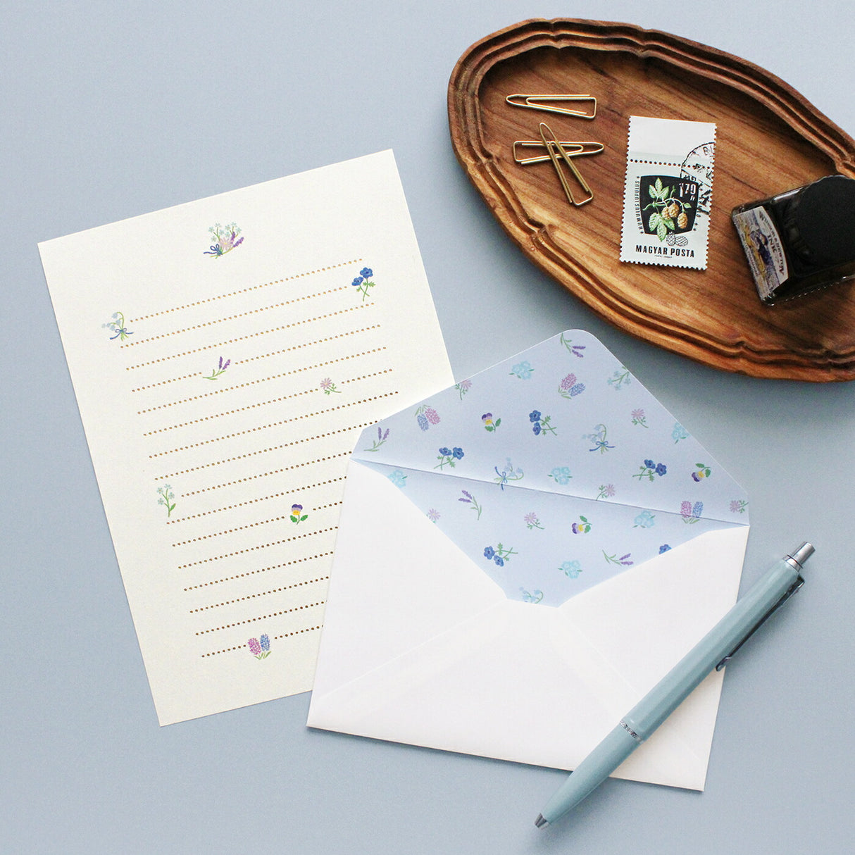EL COMMUN Papoter Letter Set - Cat