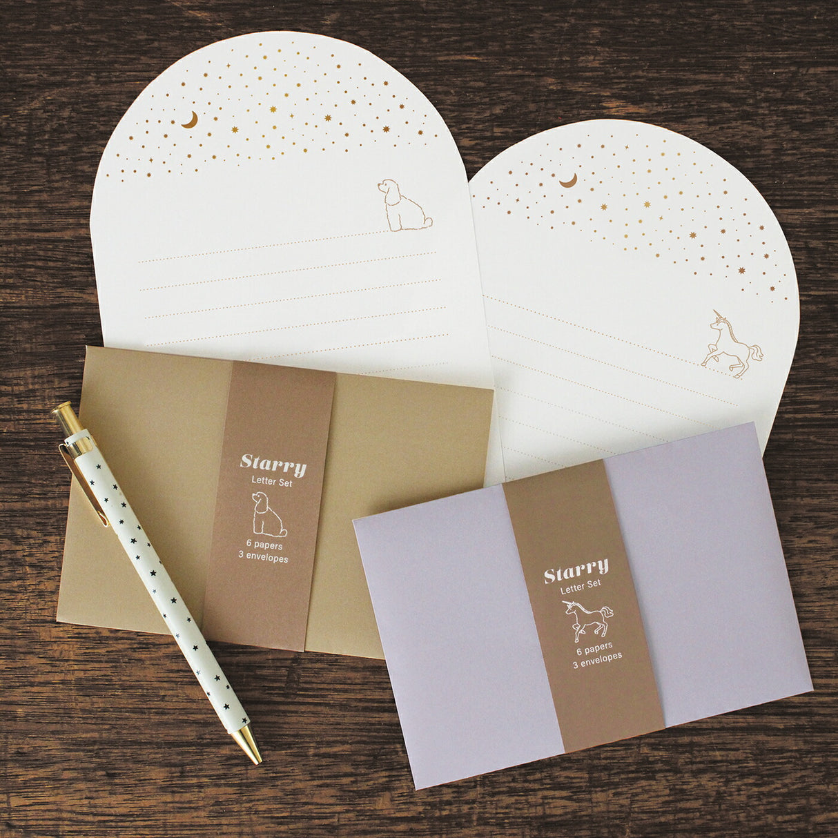 EL COMMUN Starry Letter Set - Dog