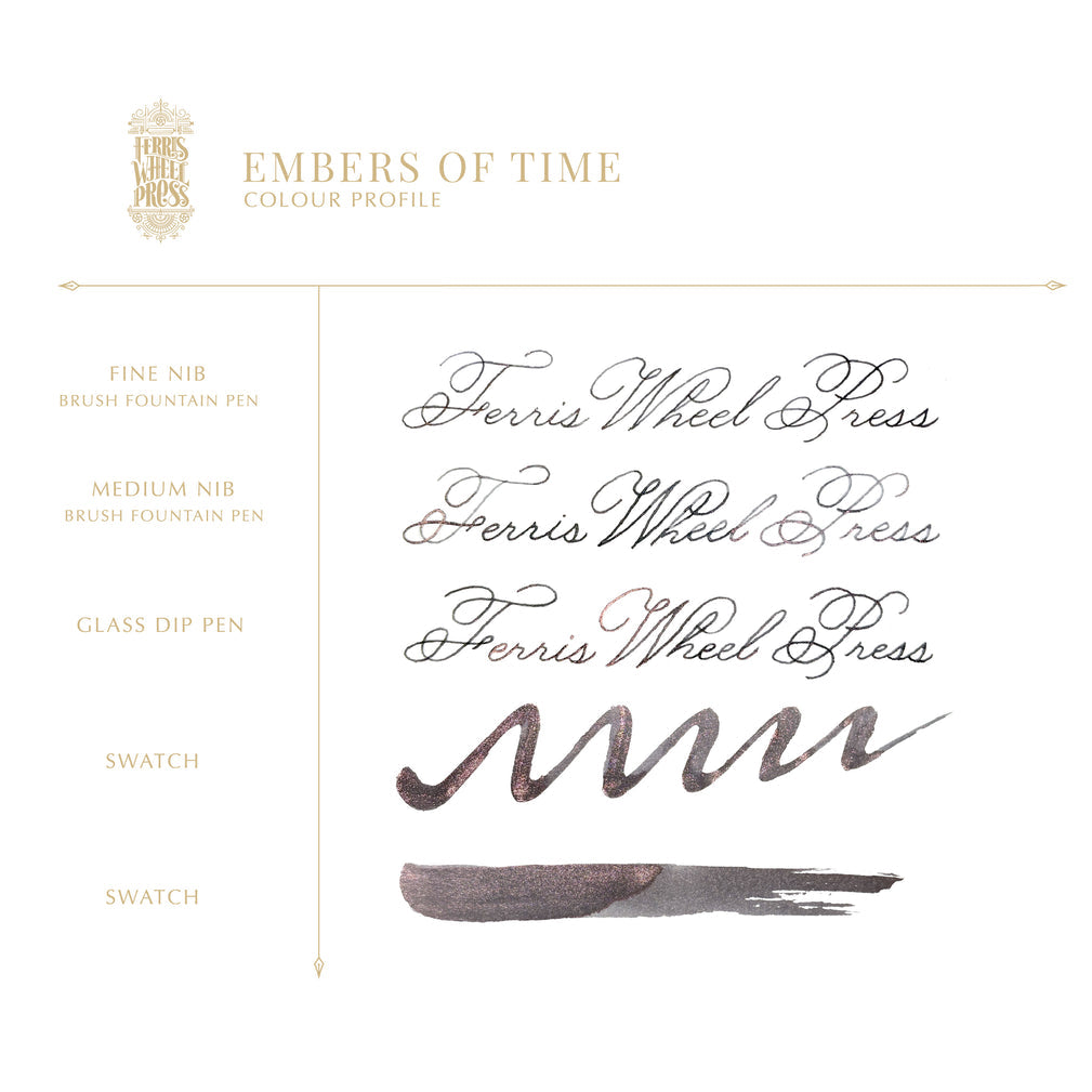 Ferris Wheel Press - Embers of Time - 38ml Bottled Ink