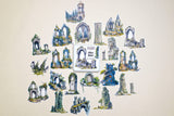 Atlas Stationers - CoraCreaCrafts Sticker Box - Elven Ruins - Stickers - Image 3