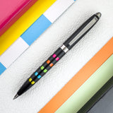 monteverde-illusia-gel-pen-black-with-squares-front