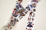CoraCreaCrafts Washi Tape - Transparent - Alice's Dark Fairies