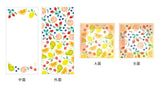 EL COMMUN Joyeux Mini Letter Set - Fruits