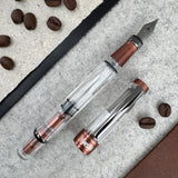 TWSBI Diamond 580ALR Fountain Pen - Affogato w/ Onyx