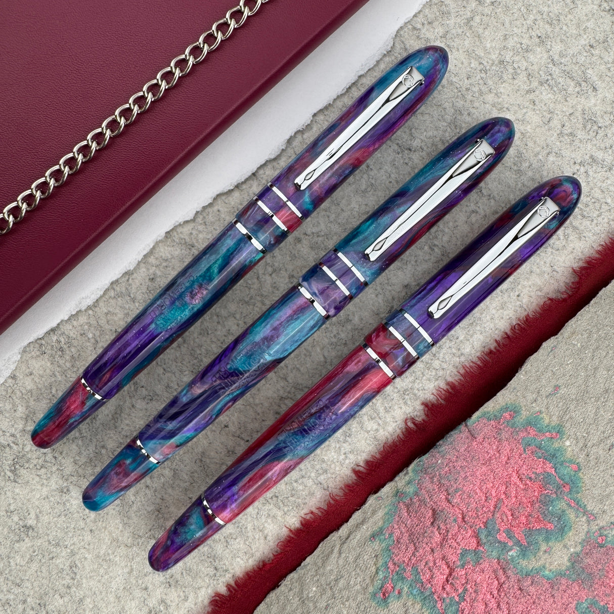 Monteverde Mountains of the World Fountain Pen - Candy Mountain (Atlas Exclusive)