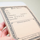 CoraCreaCrafts Book Review Notepad