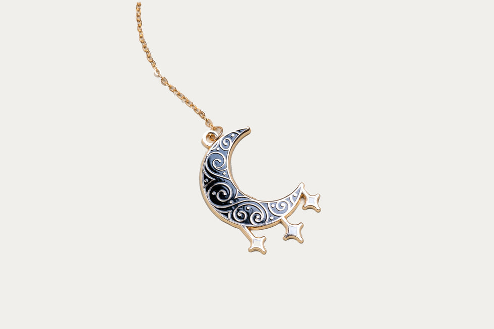 CoraCreaCrafts Moon Pendant Clip