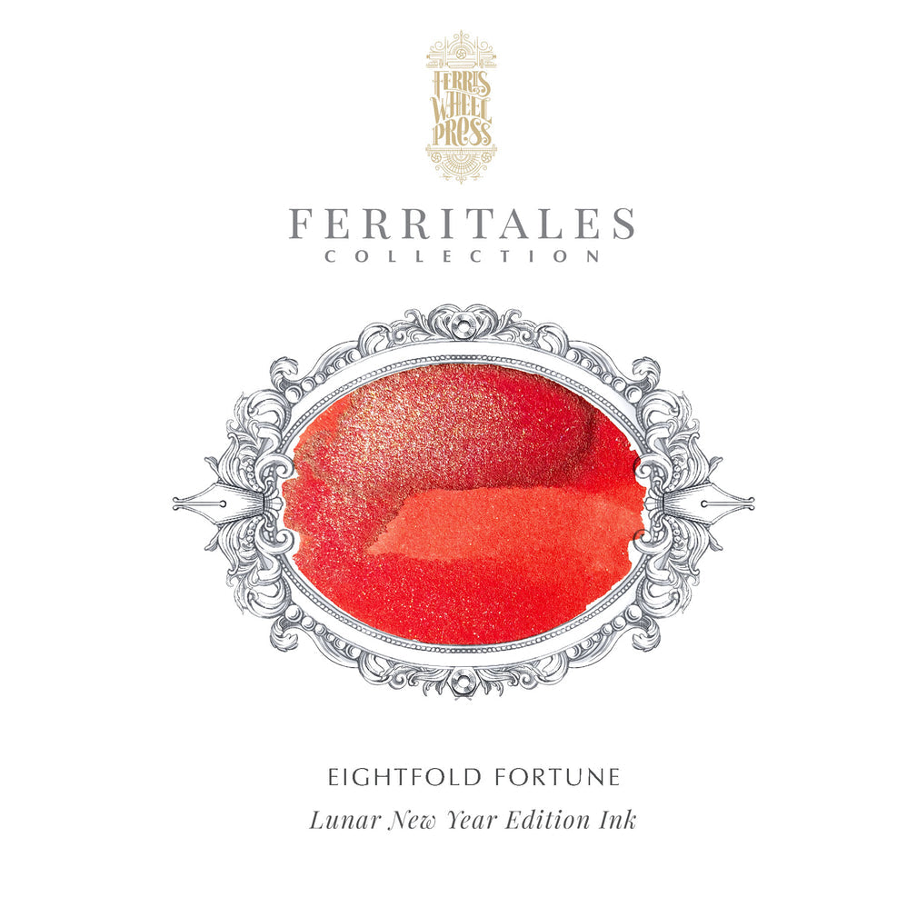 Ferris Wheel Press 2026 Lunar New Year - Eightfold Fortune - 20ml Bottled Ink (Special Edition)