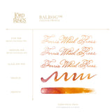 Ferris Wheel Press x The Lord of the Rings Balrog Signature Ink - 38ml Bottled Ink